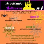 i musei di villa baciocchi proprongono "Aspettando Halloween 20202 . ogni attività verrà svolta nel pieno rispetto delle vigenti normative anticovid-19